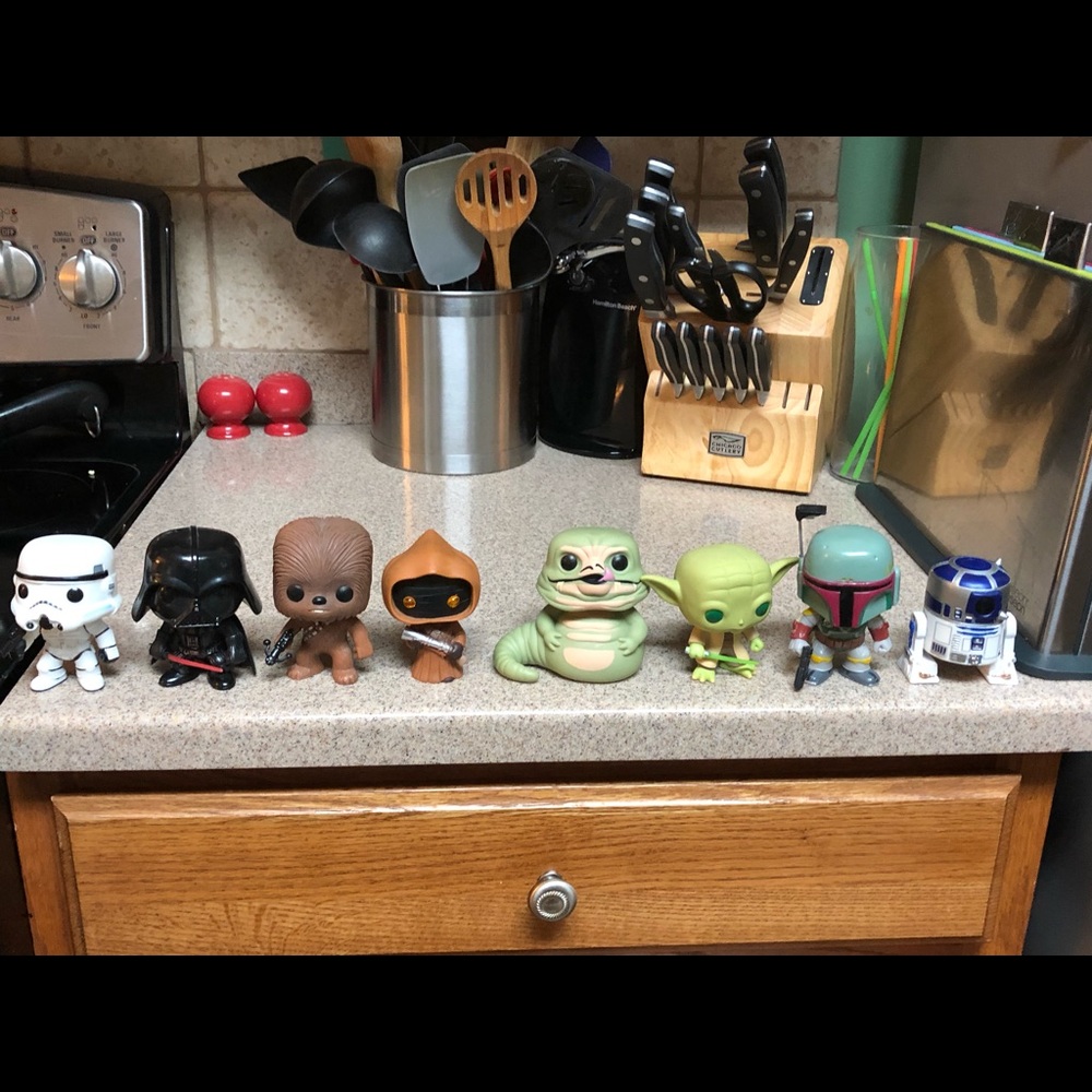 Funko pop Star Wars bobble heads